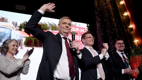 Antti Rinne, lider de los socialdemocratas finlandeses