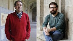 Ram�n F�bregas Valcarce y Carlos Rodr�guez Rell�n, en sendas im�genes de archivo