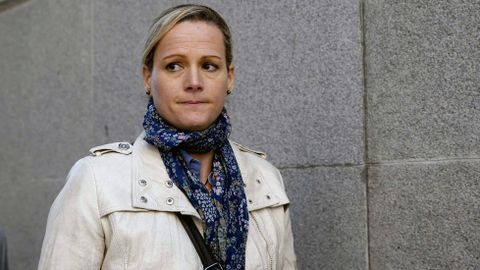 La excomandante del Ej�rcito y diputada de PSOE Zaida Cantera, que denunci� a un superior por acoso sexual 
