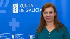 Sabrina Lema es la secretaria de la asociaci�n Fillos de Porto do Son de Avellaneda (Argentina) 