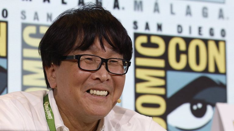 El dibujante japon�s Yoichi Takahashi, creador de Oliver y Benji.