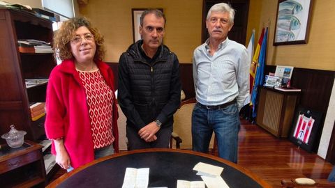 Bieito Alonso entreg� las misivas