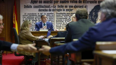 El presidente del Gobierno, durante la comparecencia