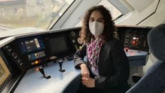 Enma Roca Rodr�guez, maquinista de Renfe