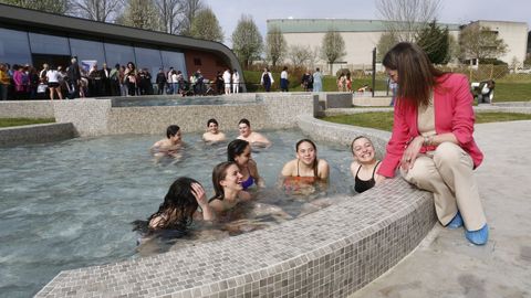 Este martes se inauguraron las Caldas do Mio en Lugo