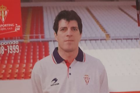 Pedro Braojos en su �poca del entrenador del Sporting