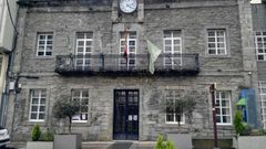 Fachada de la casa consistorial de Quiroga