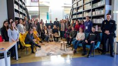 Una de las actividades se celebr� en la biblioteca del centro educativo