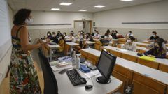 Regresan el alumnado a la USC