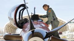 As� ha sido el primer vuelo en solitario de la princesa Leonor en la Academia del Aire