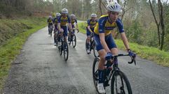 Corredores del Padron�s Cortizo en esta pretemporada.