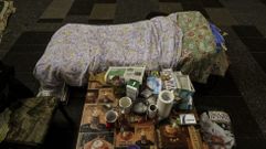 �Dormitorios� bajo tierra y a salvo de las bombas en el metro de J�rkov