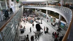 Vista general del aeropuerto C�sar Manrique de Lanzarote, a donde lleg� el viajero infectado
