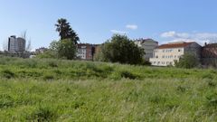 Zona de As Carolinas en la que la Xunta promover� la construcci�n de 350 viviendas de protecci�n oficial