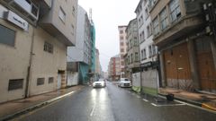 La okupaci�n se produjo en la calle Otero Pedraio