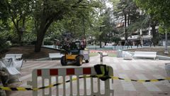 �El parque da un poco de pena, porque est� sucio�