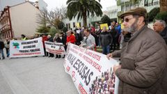 Concentraci�n de jubilados en Foz