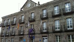 Fachada de la Casa do Concello de Guitiriz
