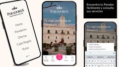 La red de Paradores y sus servicios�se pueden consultar en el m�vil y en la web