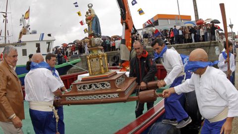Procesi�n Virgen Guadalupe en Rianxo