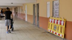 El lugar del barrio de las Flores en el que fue apu�alado un hombre