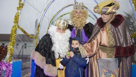 Visita de los Reyes Magos a Coristanco
