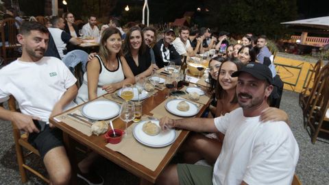 El hotel y restaurante O Val do Naseiro, que permanece cerrado, reabri de manera excepcionalvarios das en verano para celebrar la fiesta de la sidra, en imagen