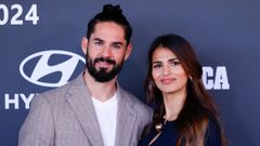 Isco Alarcn y Sara Slamo.El centrocampista del Betis Isco Alarcn y la actriz Sara Slamo