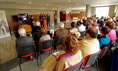 Amigos de la OSG asistieron ayer a la presentaci�n oficial de la nueva temporada.