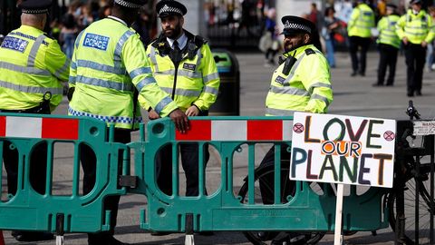 Protestas en Londres