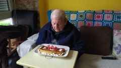 Eulogio Pereira cumpli� los 100 a�os el pasado abril 