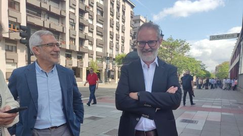 Gaspar Llamazares y Rafael Cofi�o