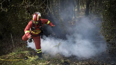 Cerco a los autores del fuego en Asturias