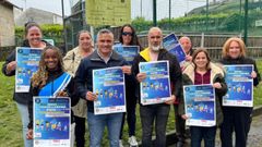 Presentaci�n do marat�n de F�tima, en Campelo