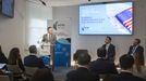 Enrique Mallón, en una jornada reciente sobre las oportunidades de negocio con Estados Unidos