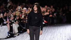 Virginie Viard, en su desfile m�s reciente de Chanel el pasado mes de marzo 