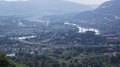 Vista a�rea de la comarca de Punx�n