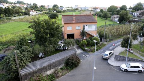 La residencia se ubicar en esta zona de la travesa da Moa, cerca del cuartel de O Milladoiro