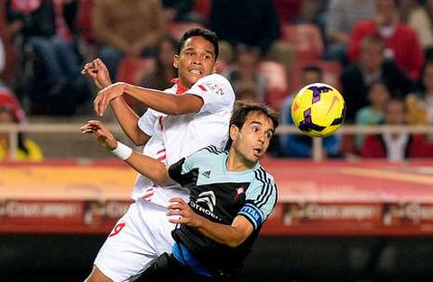 Oubia sigue jugando en una posicin ms adelantada que al principio de Liga y el centro del campo rindi a gran nivel.