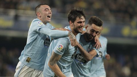  Villarreal-Celta (2-3) de Primera el 8 de diciembre del 2018.