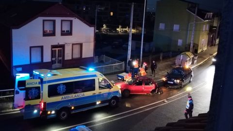 El accidente provoc� cuantiosos da�os en los veh�culos implicados