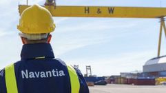 El astillero de Harland & Wolff en Belfast, que acaba de comprar Navantia