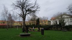 Obras de inicio do Monumento s Vtimas do Franquismo de Ferrol