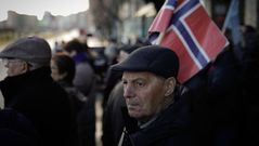 Protesta Long Hope Noruega