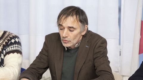 Benjam�n Queiro, portavoz del BNG vimianc�s