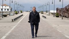 El excomisario Enrique Le�n, fotografiado recientemente en Vilagarc�a, concello en el que fue alcalde durante 22 d�as