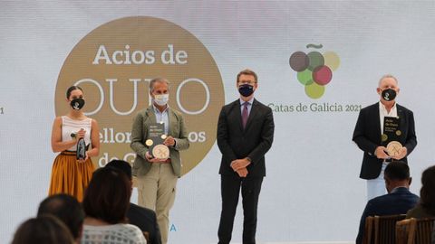 Entrega de los premios de los vinos de Galicia