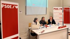 Acto del PSOE ourensano sobre urbanismo.