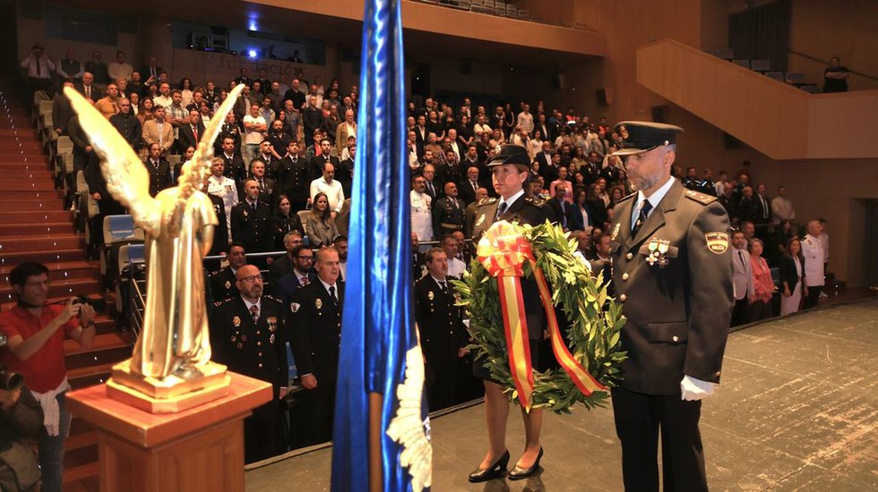 La Policía Nacional celebra en Pontevedra el día de los Ángeles Custodios