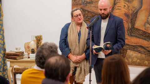 Conmemoraci�n do D�a de Rosal�a na Fundaci�n Manuel Moldes de Pontevedra